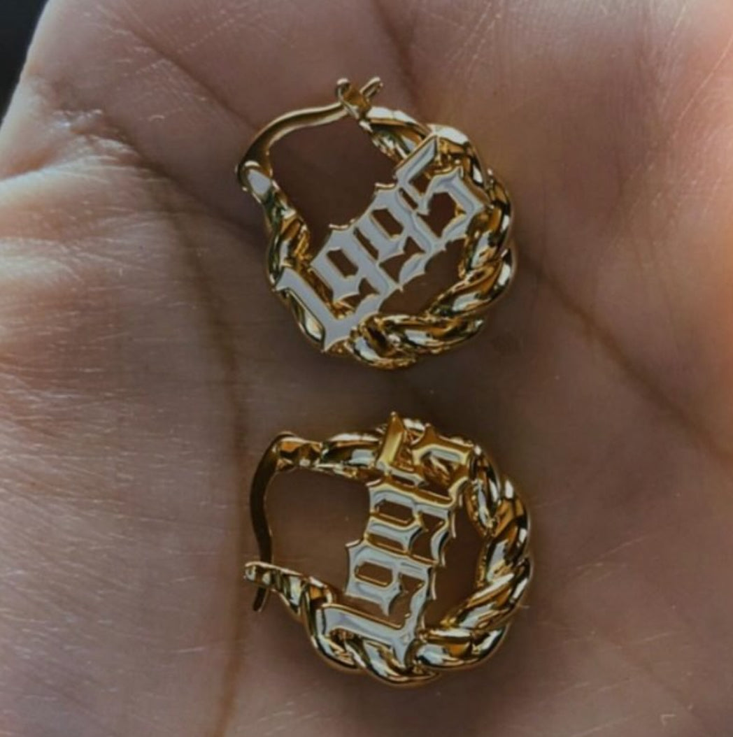 Baby Hoops - MADE TO ORDER