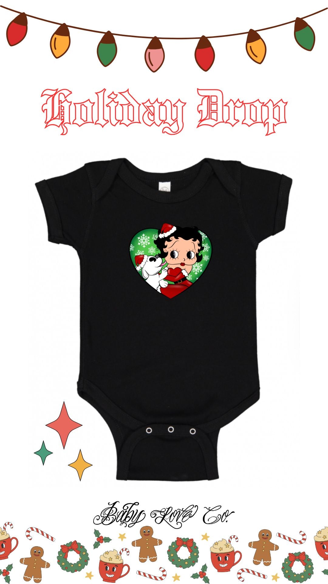 Holiday Onesies NB-18M