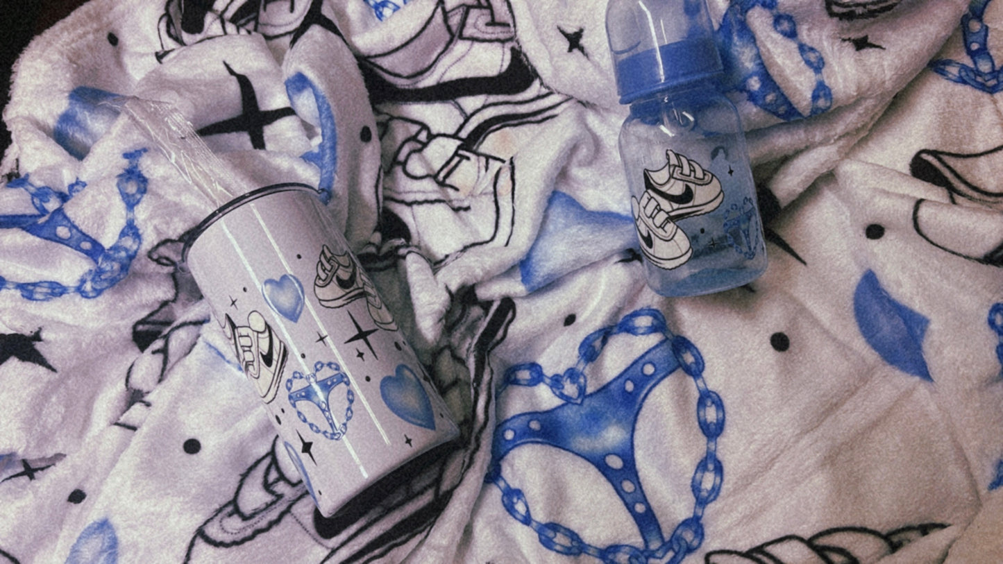 Blanket, Cup and Bottle - Gift Set